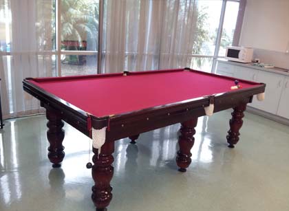 Pool Table Removalists reassembling 8 foot pool table Sydney